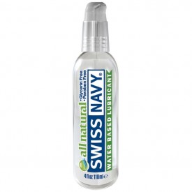 Гипоаллергенный лубрикант Swiss Navy All Natural Water Base Lubricant - 118 мл.